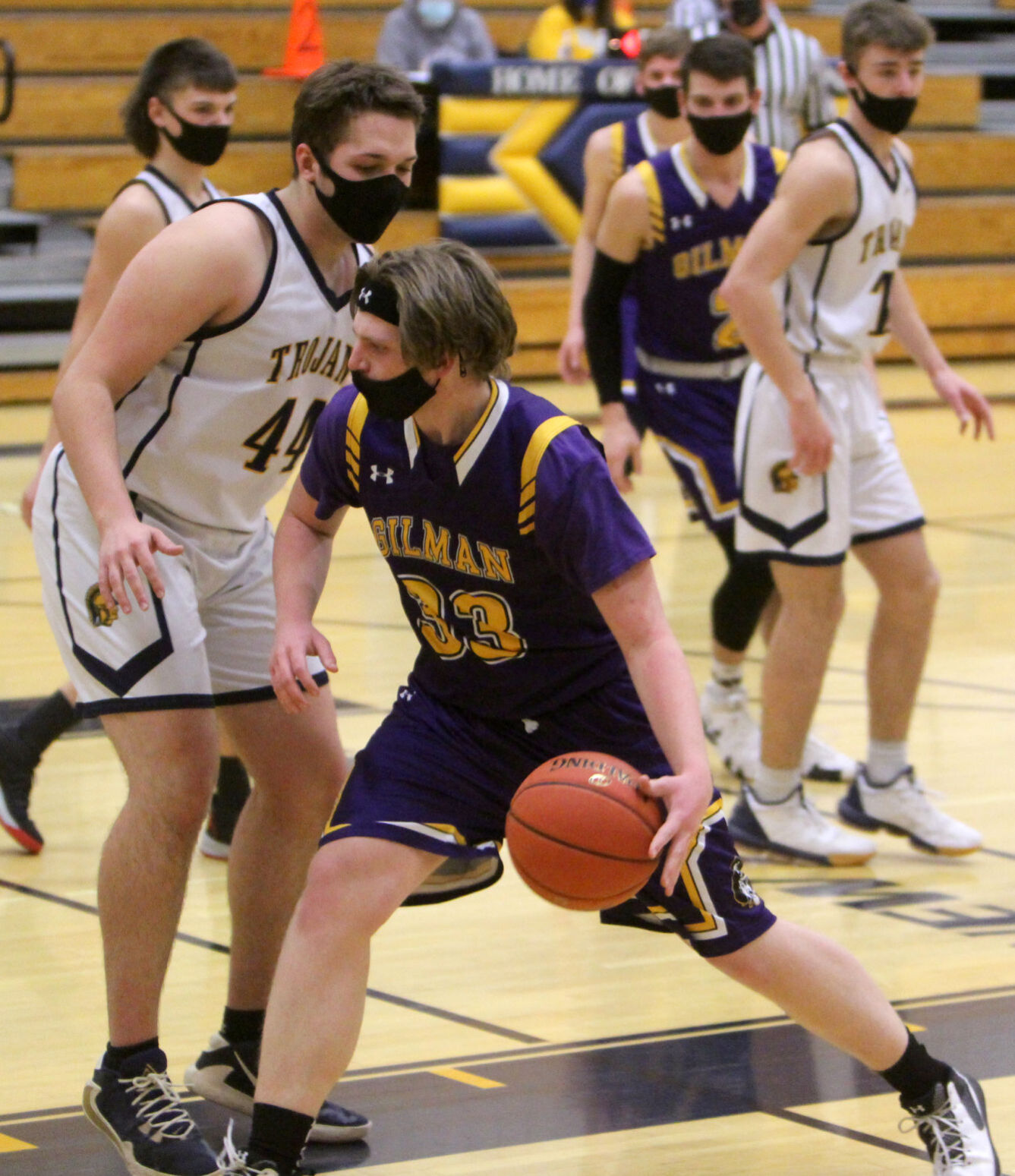 Gilman at New Auburn boys basketball 2-16-21